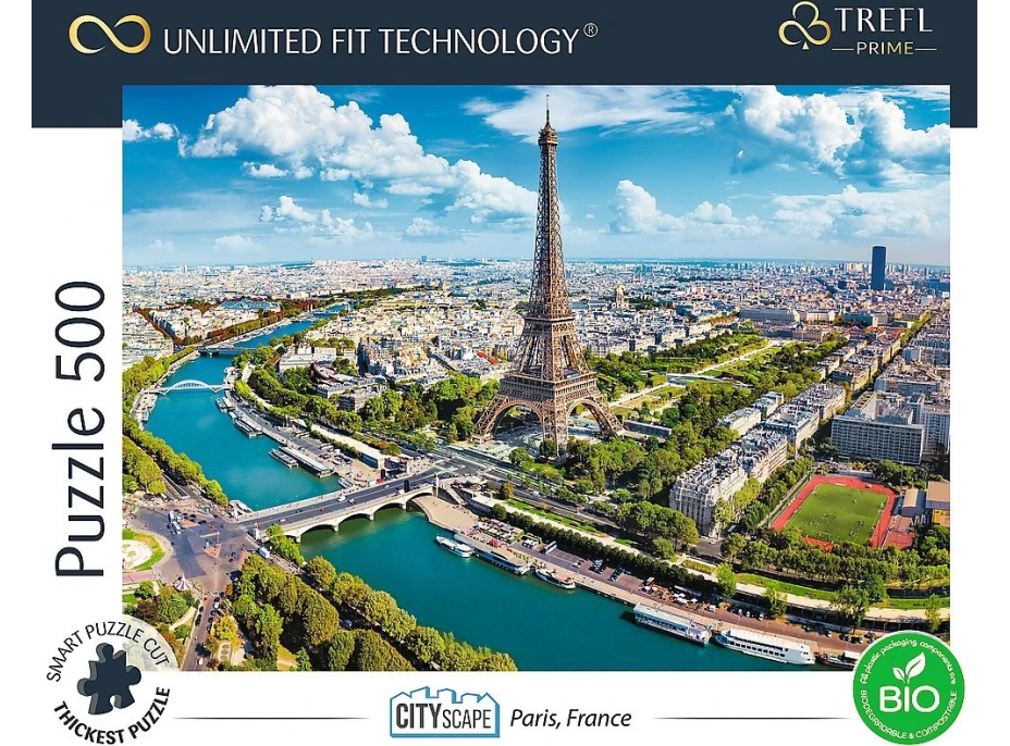 TREFL Puzzle UFT Cityscape: Paríž, Francúzsko 500 dielikov