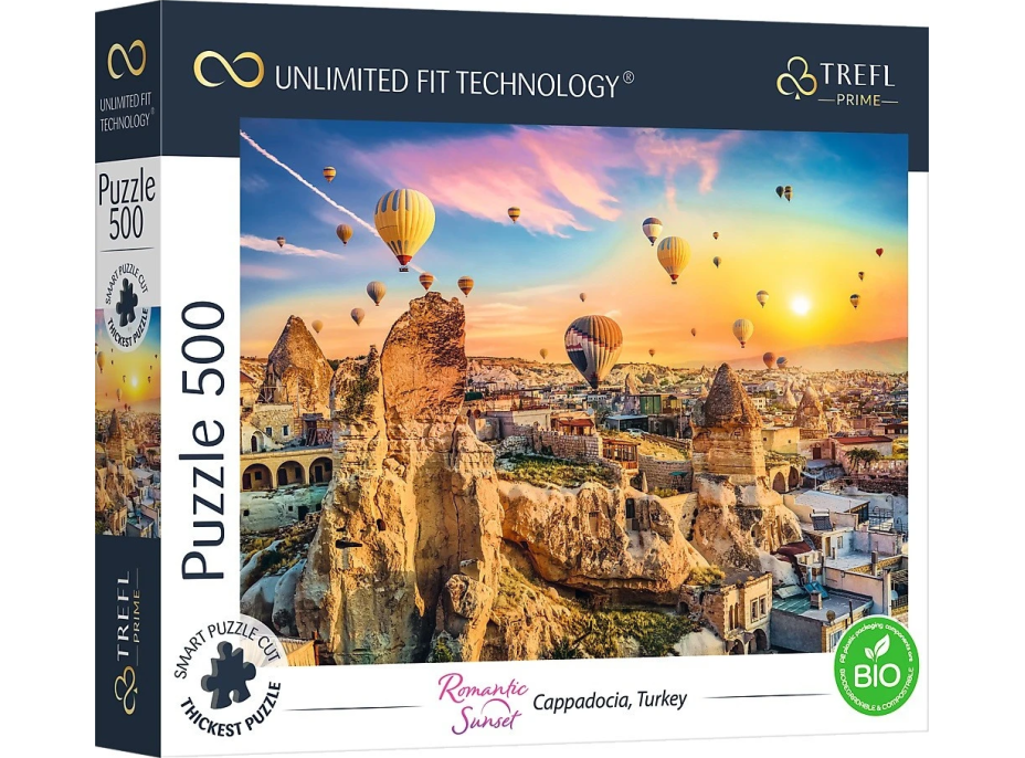 TREFL Puzzle UFT Romantic Sunset: Kappadokia, Turecko 500 dielikov