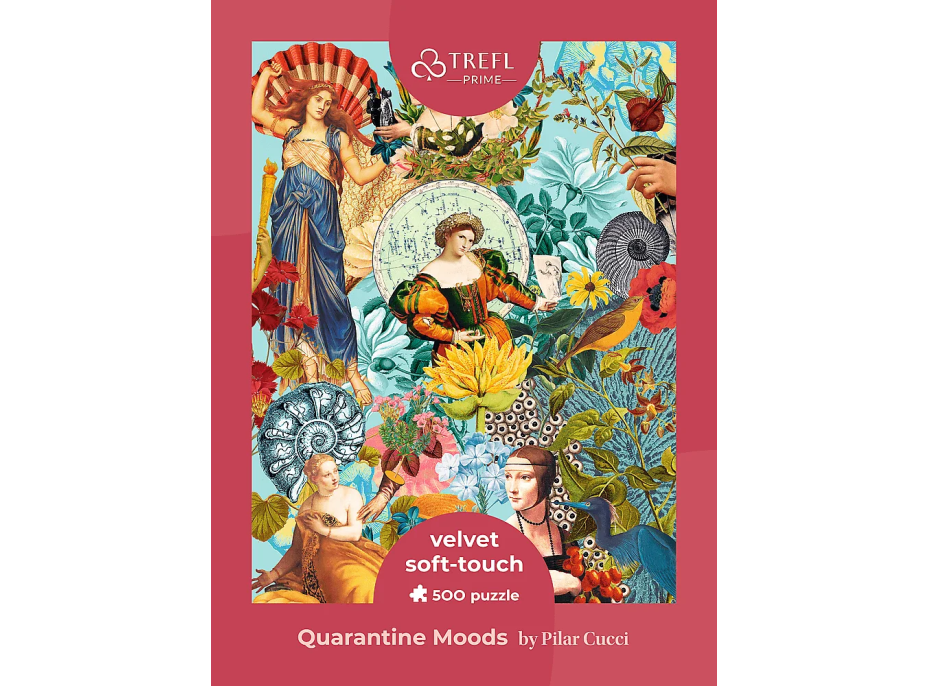 TREFL Puzzle UFT Velvet Soft Touch: Nálady v karanténe 500 dielikov