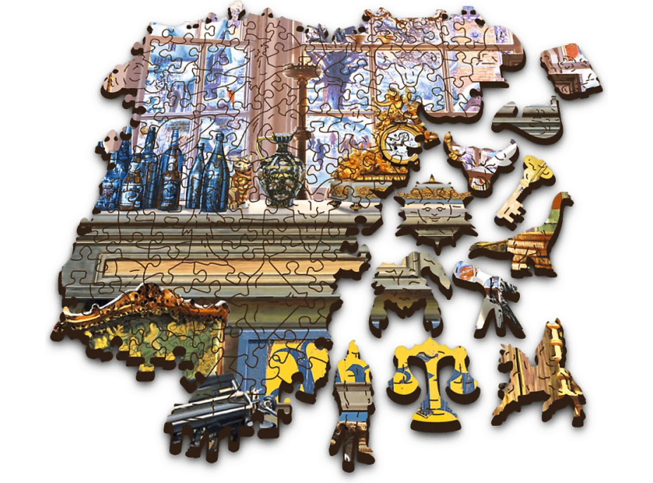 TREFL Wood Craft Origin puzzle Starožitníctvo 1000 dielikov