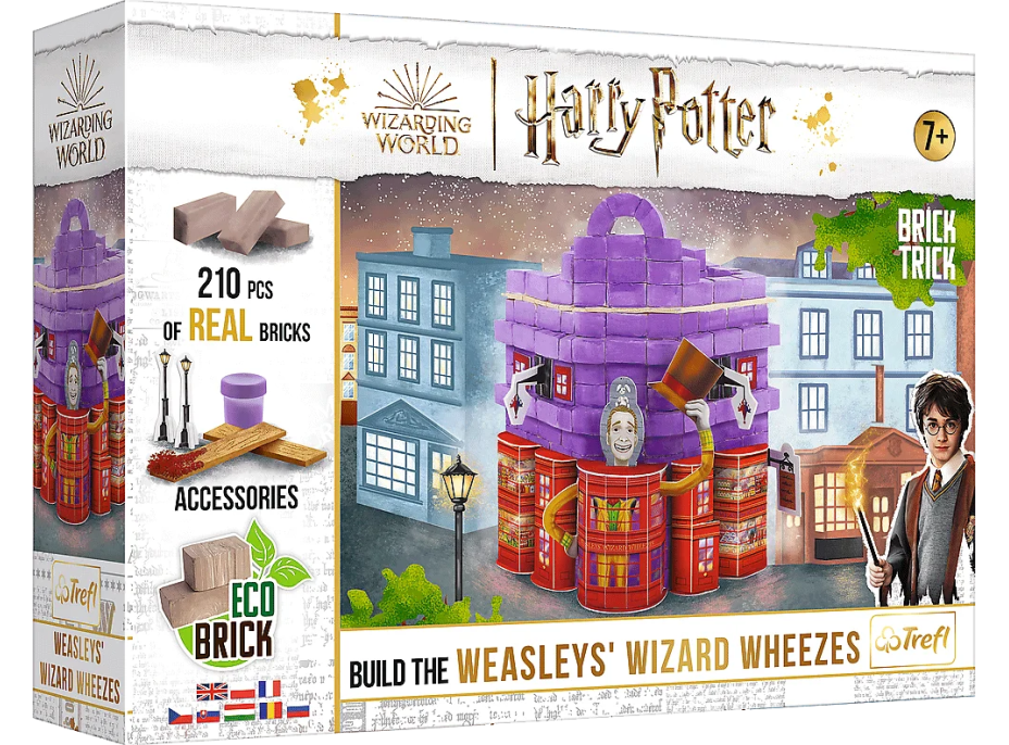 TREFL BRICK TRICK Harry Potter: Weasleyho kúzelnícke žartíky M 210 dielov