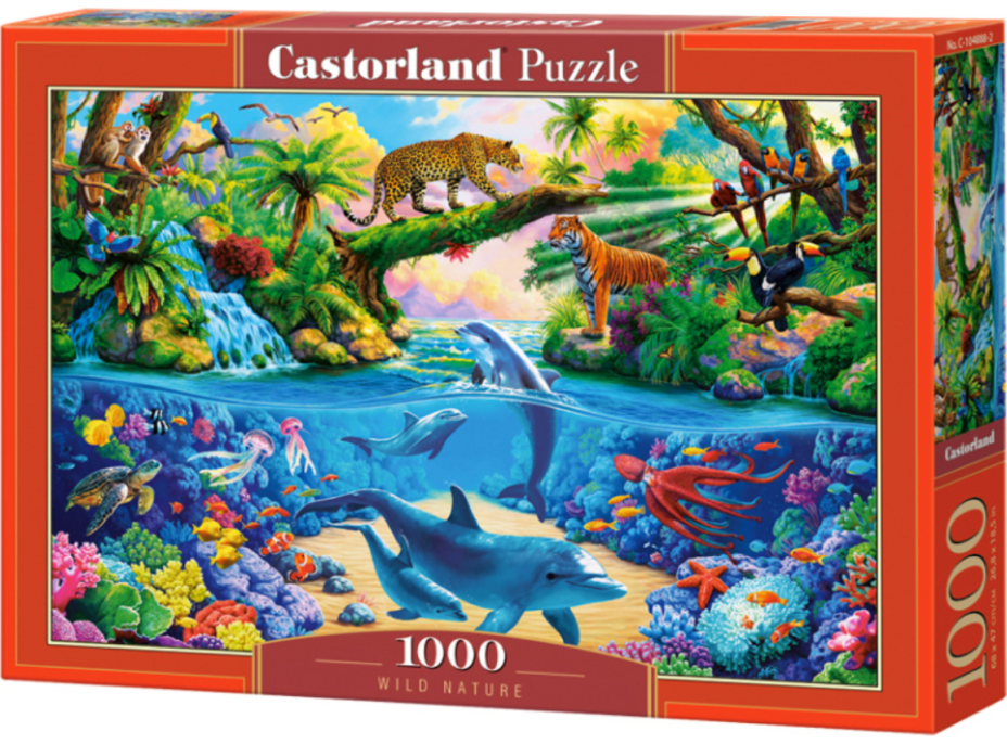 CASTORLAND Puzzle Divoká príroda 1000 dielikov