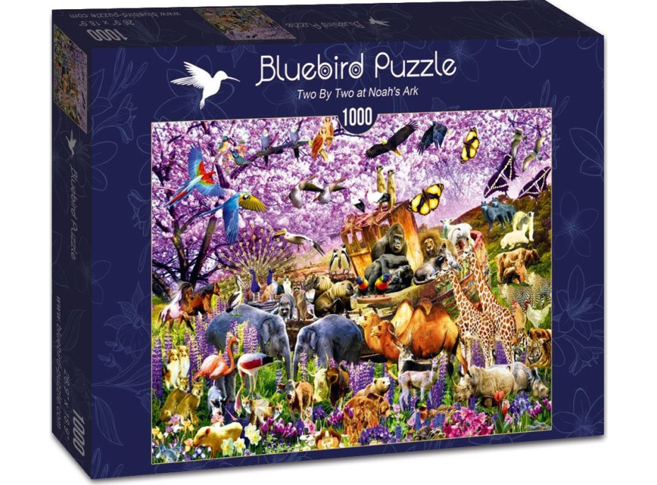 BLUEBIRD Puzzle Vo dvoch na Noemovom archu 1000 dielikov