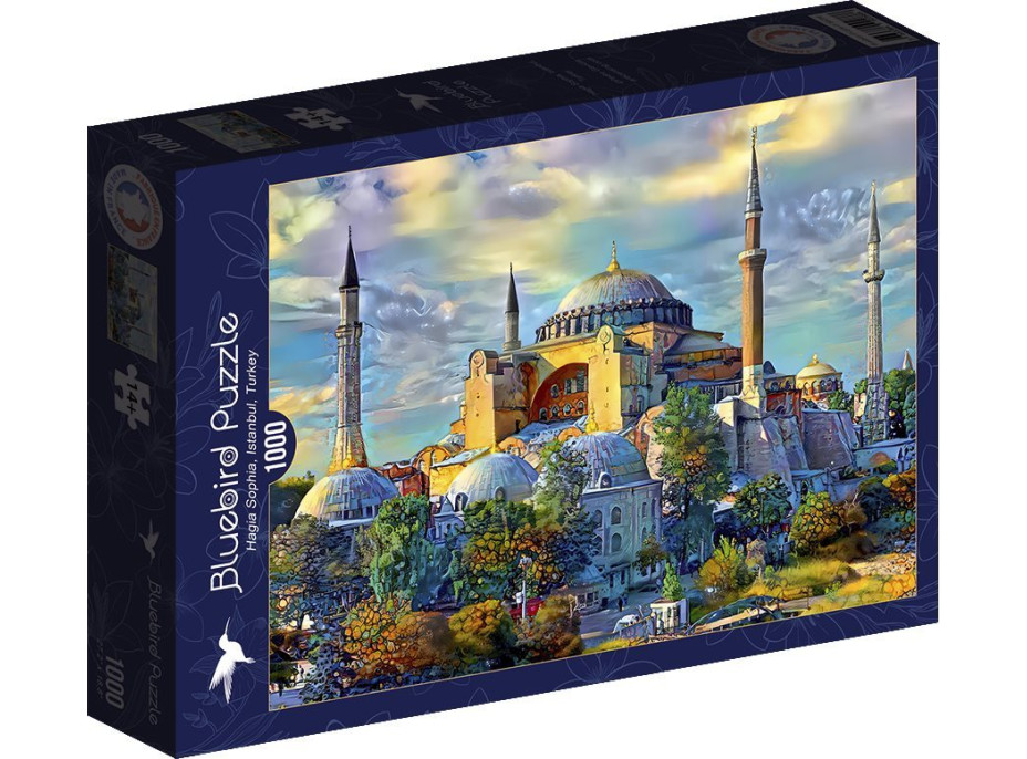 BLUEBIRD Puzzle Hagia Sophia, Istanbul, Turecko 1000 dielikov