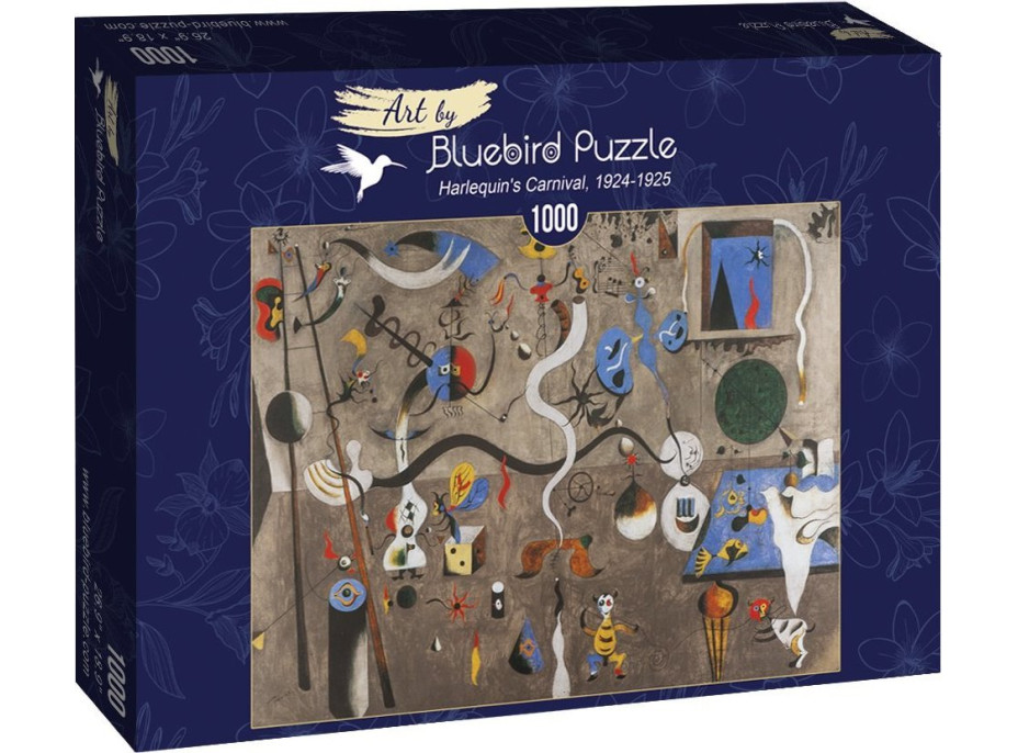 BLUEBIRD Puzzle Harlekýnov karneval 1000 dielikov