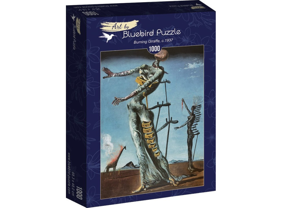 BLUEBIRD Puzzle Horiaca žirafa 1000 dielikov