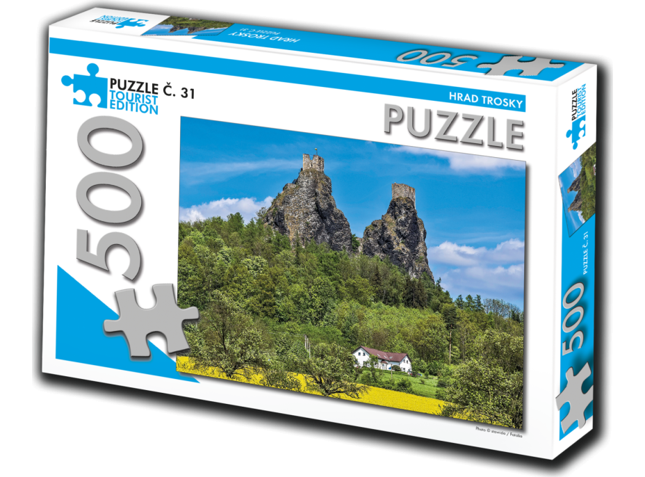 TOURIST EDITION Puzzle Hrad Trosky 500 dielikov (č.31)