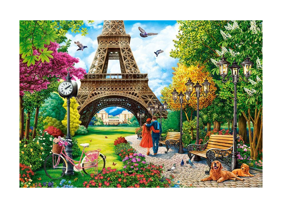 CASTORLAND Puzzle Jar v Paríži 1000 dielikov