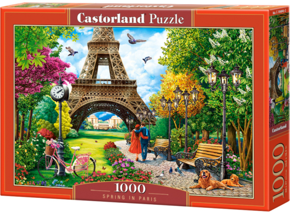 CASTORLAND Puzzle Jar v Paríži 1000 dielikov