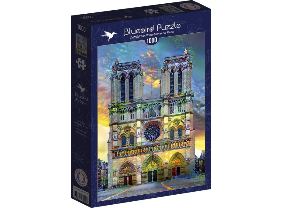 BLUEBIRD Puzzle Katedrála Notre-Dame, Paríž 1000 dielikov