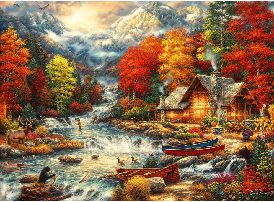 BLUEBIRD Puzzle Poklady divočiny 3000 dielikov