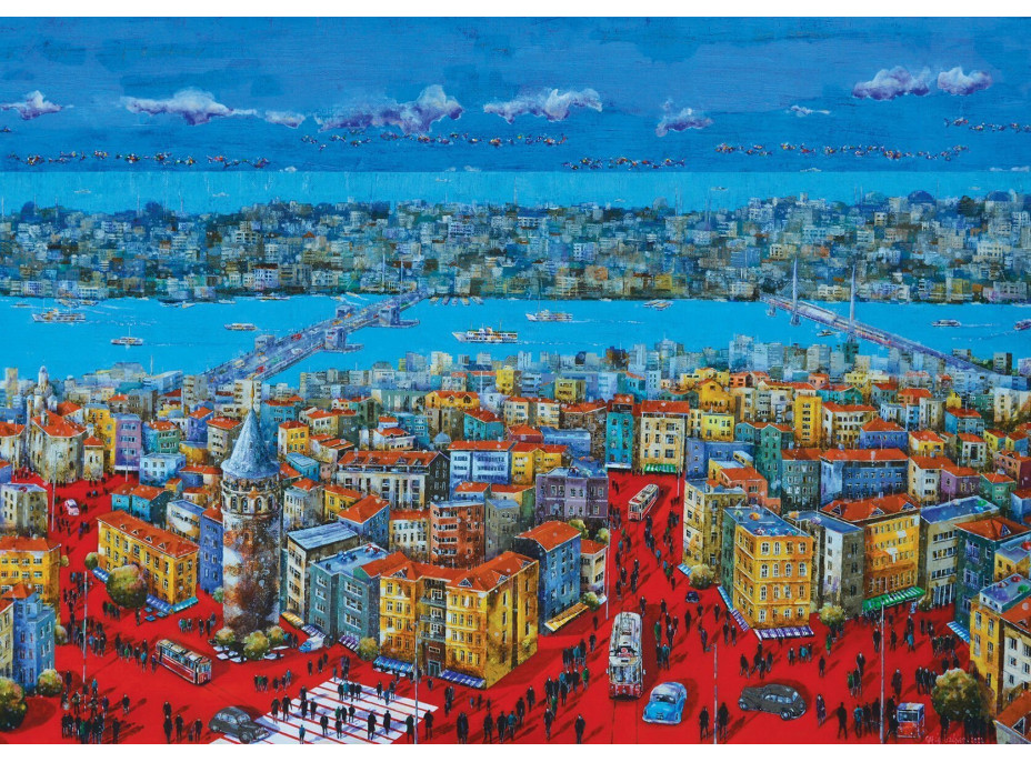 ART PUZZLE Puzzle Príbeh Istanbulu 1000 dielikov