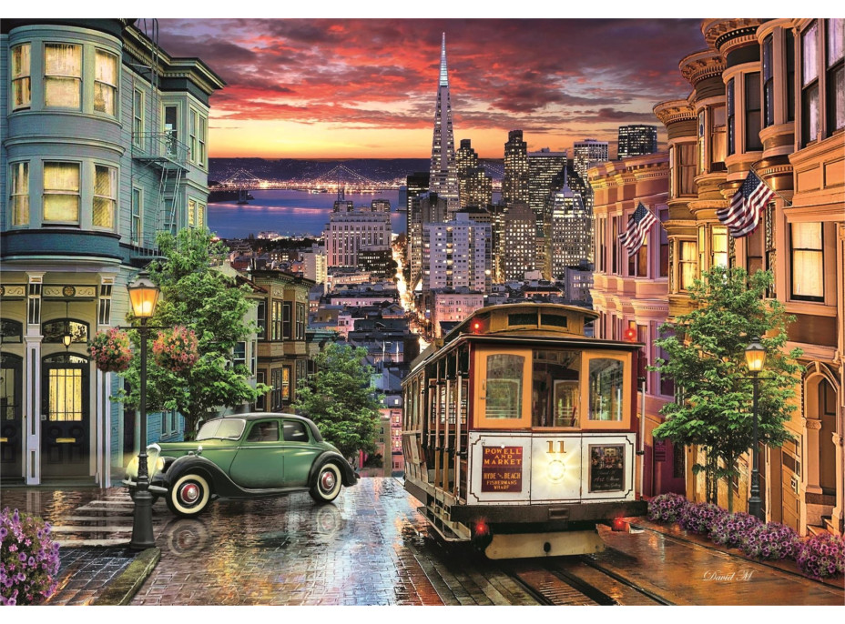 CLEMENTONI Puzzle San Francisco 1000 dielikov