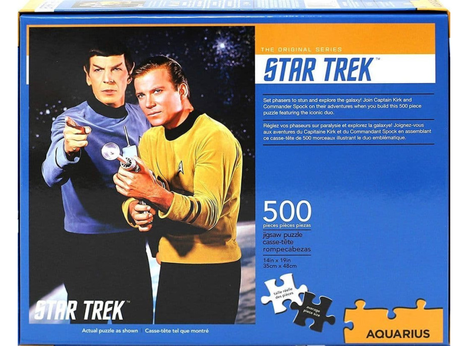 AQUARIUS Puzzle Star Trek 500 dielikov