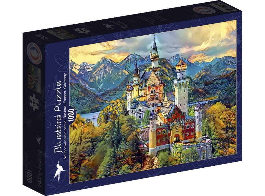 BLUEBIRD Puzzle Neuschwanstein 1000 dielikov