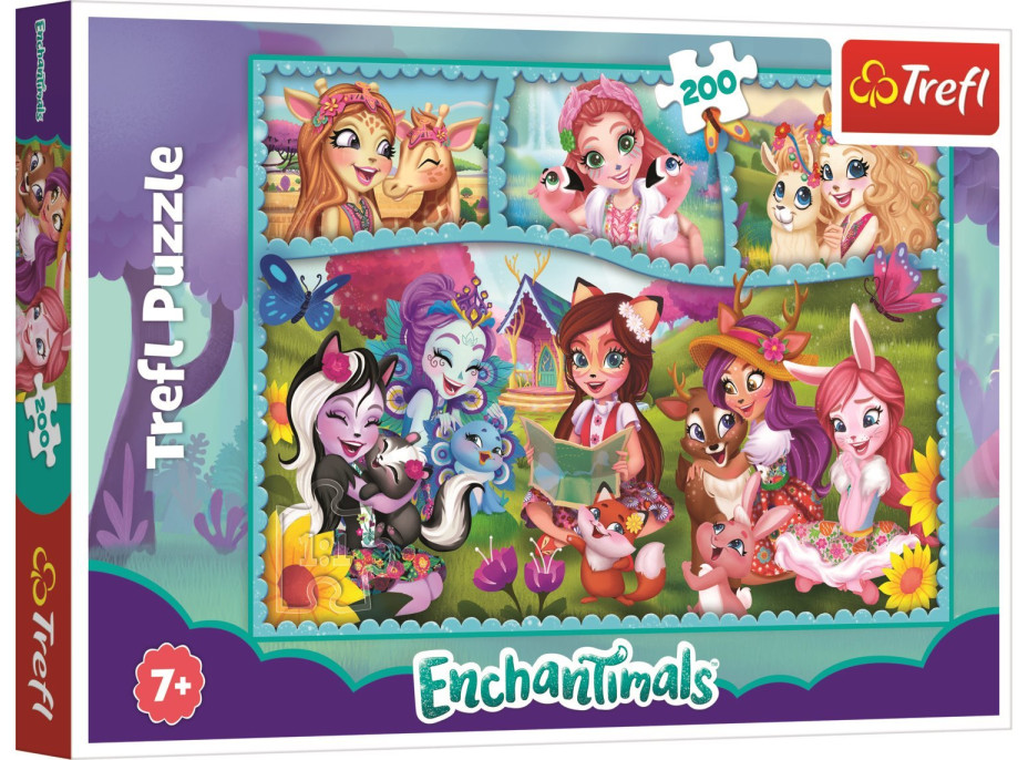 TREFL Puzzle Enchantimals 200 dielikov