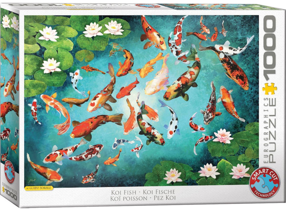 EUROGRAPHICS Puzzle Koi kapry 1000 dielikov