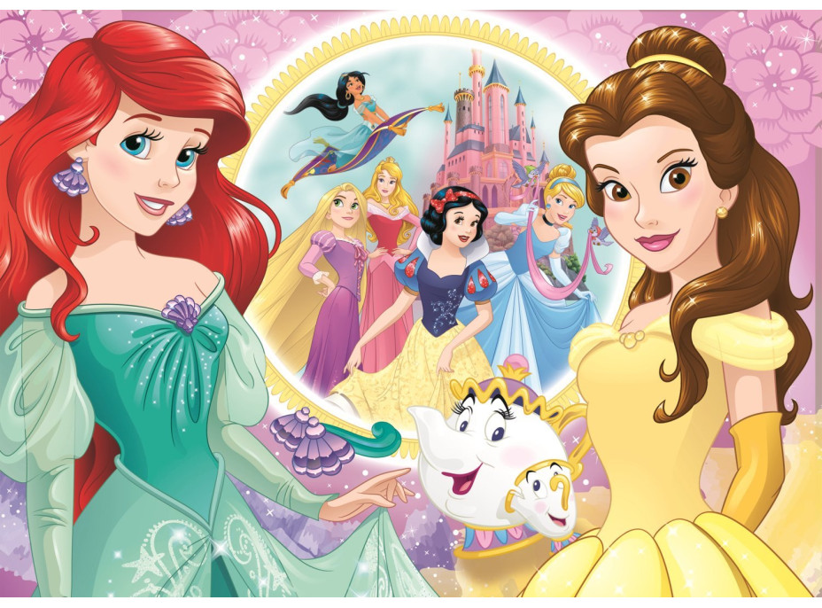 TREFL Trblietavé puzzle Disney princeznej 100 dielikov