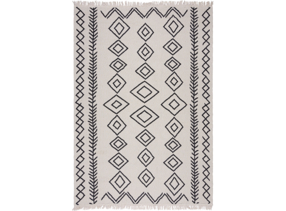 Kusový koberec Deuce Edie Recycled Rug Monochrome/Black