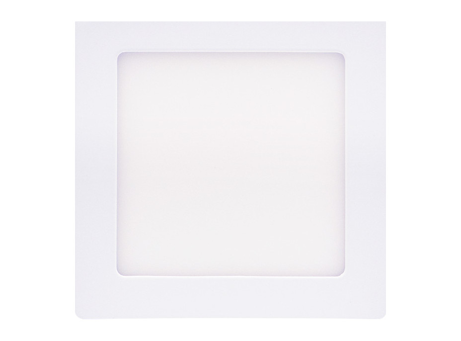 LED mini panel CCT, prisadený, 12W, 900lm, 3000K, 4000K, 6000K, štvorcový