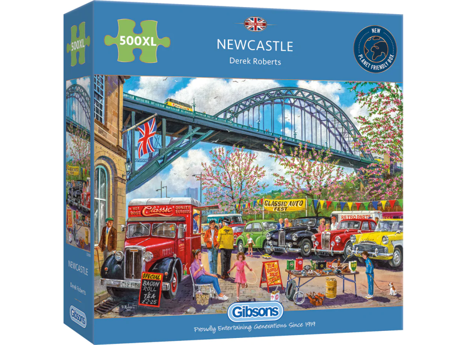 GIBSONS Puzzle Newcastle XL 500 dielikov