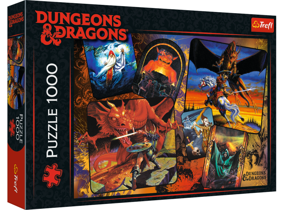 TREFL Puzzle Dungeons & Dragons: Začiatok dračieho brlohu 1000 dielikov