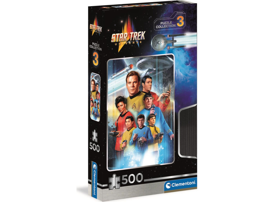 CLEMENTONI Puzzle Star Trek 500 dielikov