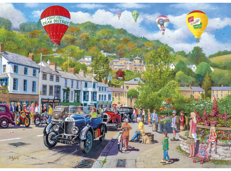 GIBSONS Puzzle Dedina Matlock Bath 1000 dielikov