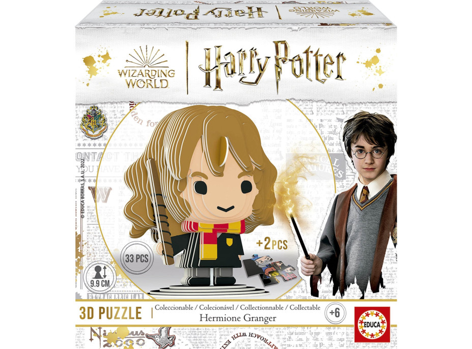 EDUCA 3D puzzle Harry Potter: Hermiona Grangerová 33 dielikov