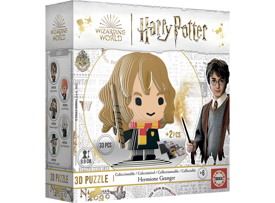 EDUCA 3D puzzle Harry Potter: Hermiona Grangerová 33 dielikov