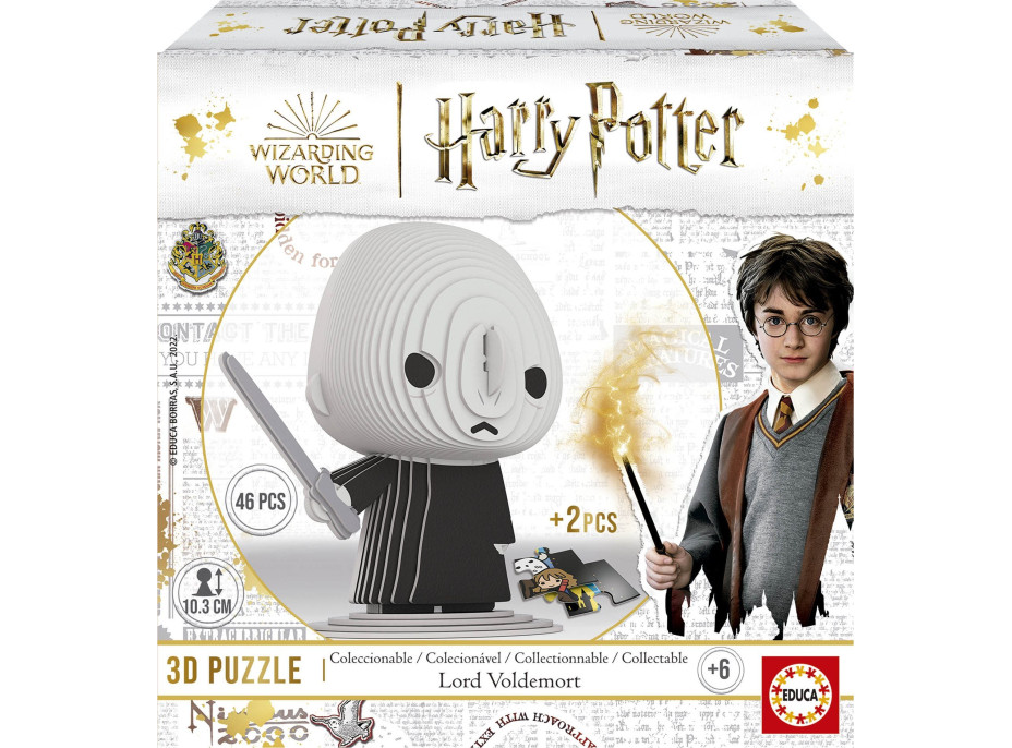 EDUCA 3D puzzle Harry Potter: Lord Voldemort 46 dielikov