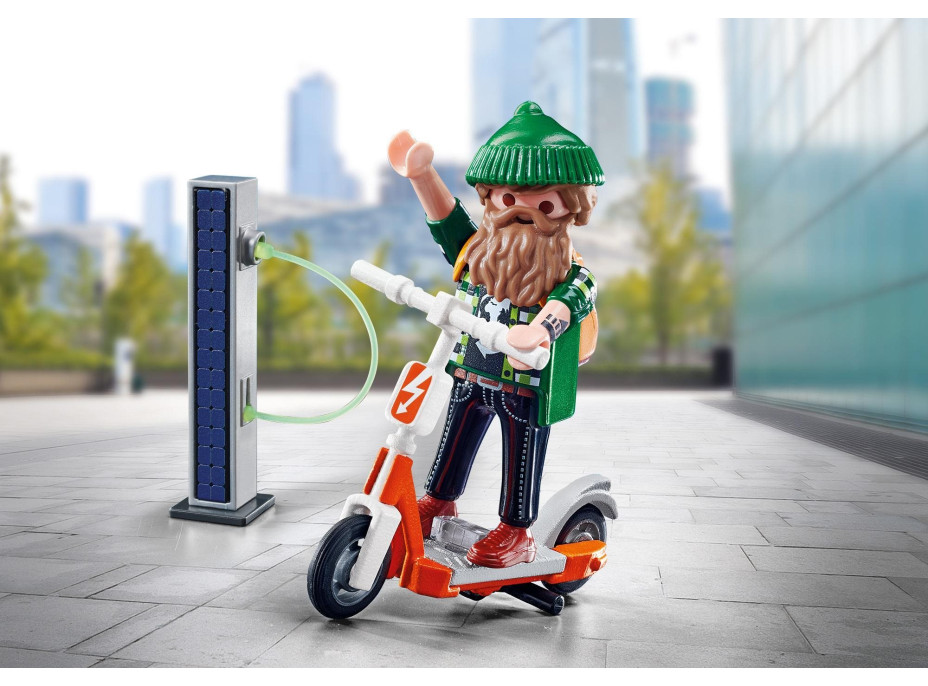 PLAYMOBIL® Special Plus 70873 Hipster s elektrokolobežkou