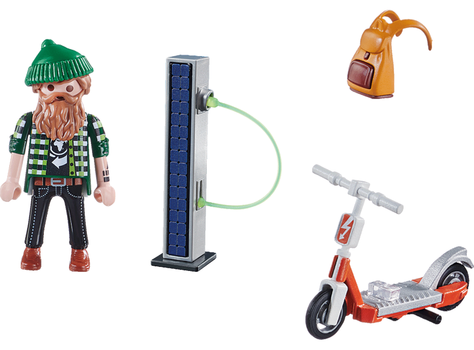 PLAYMOBIL® Special Plus 70873 Hipster s elektrokolobežkou