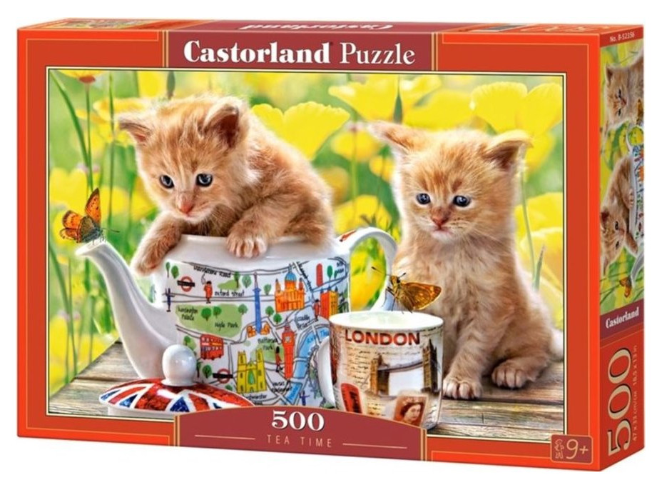 CASTORLAND Puzzle Čas na čaj 500 dielikov