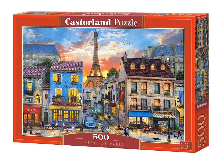 CASTORLAND Puzzle Parížskej ulice 500 dielikov