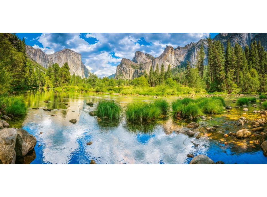 CASTORLAND Puzzle Yosemitské údolie (Yosemite Valley), USA 4000 dielikov