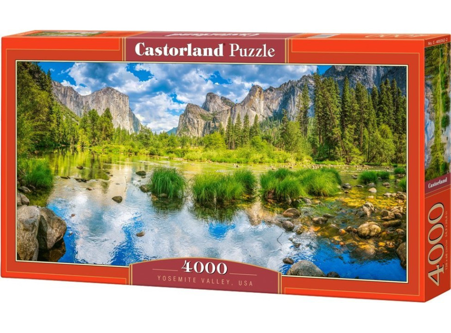 CASTORLAND Puzzle Yosemitské údolie (Yosemite Valley), USA 4000 dielikov