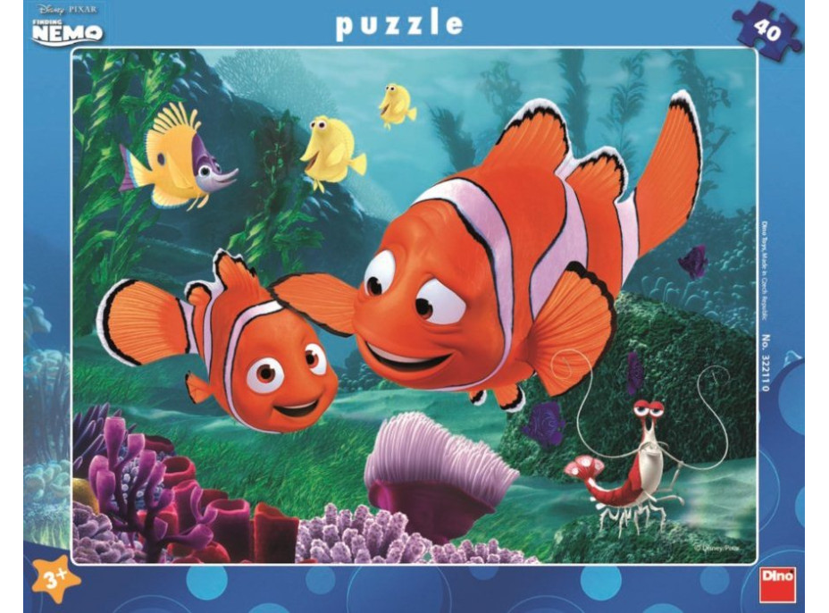 DINO Puzzle Hľadá sa Nemo: Nemo v bezpečí 40 dielikov