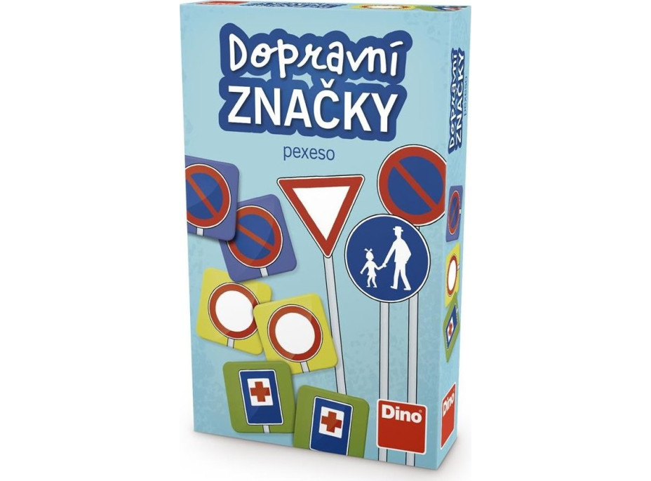 DINO Pexeso Dopravné značky