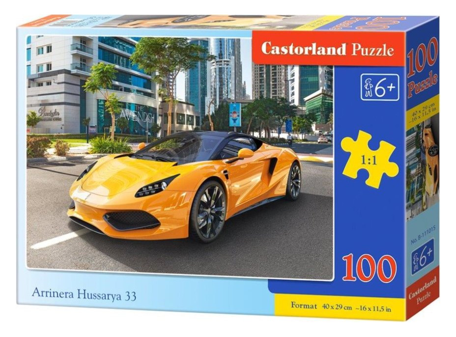 CASTORLAND Puzzle Arrinera Hussarya 33, 100 dielikov