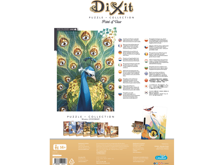 LIBELLUD Puzzle Dixit Collection: Uhol pohľadu 1000 dielikov