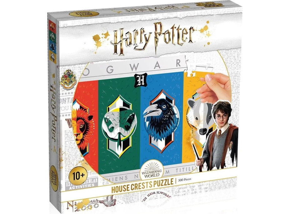 WINNING MOVES Puzzle Harry Potter: Erby bradavických koľají 500 dielikov