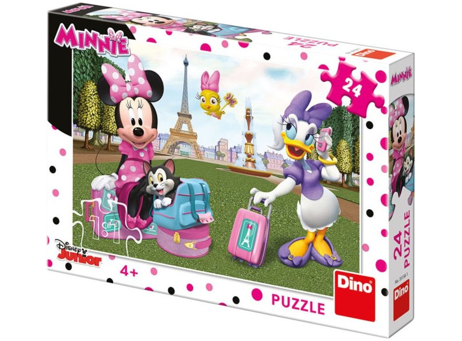 DINO Puzzle Minnie v Paríži 24 dielikov