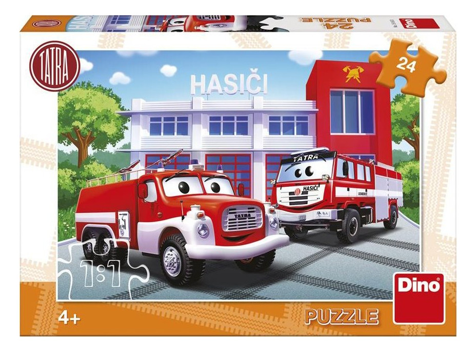 DINO Puzzle Tatra hasiči 24 dielikov