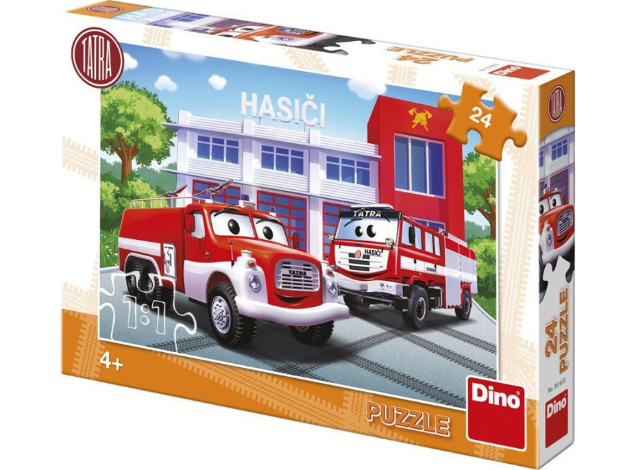 DINO Puzzle Tatra hasiči 24 dielikov