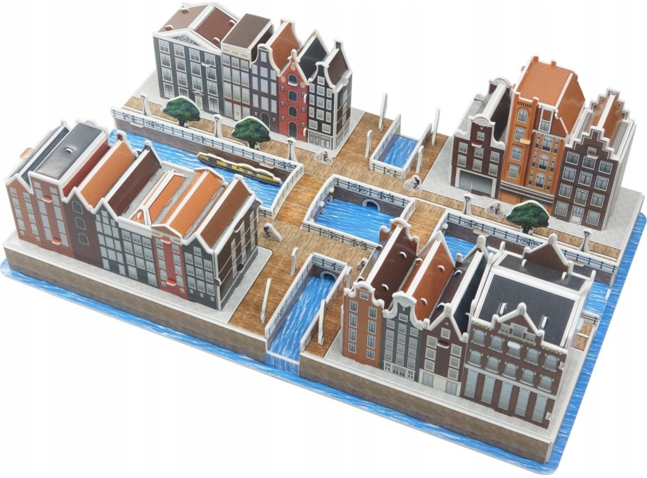 3D puzzle Amsterdam 107 dielikov