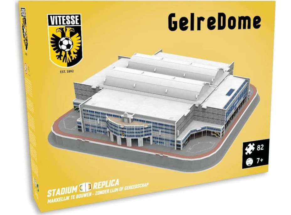 STADIUM 3D REPLICA 3D puzzle Štadión GelreDome - FC Vitesse 82 dielikov