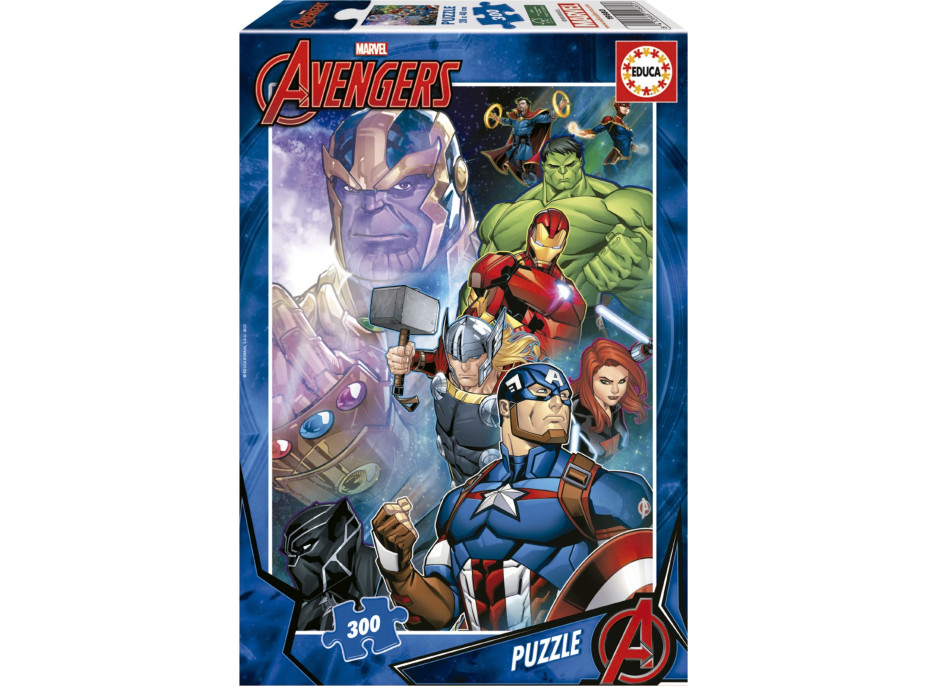 EDUCA Puzzle Avengers 300 dielikov