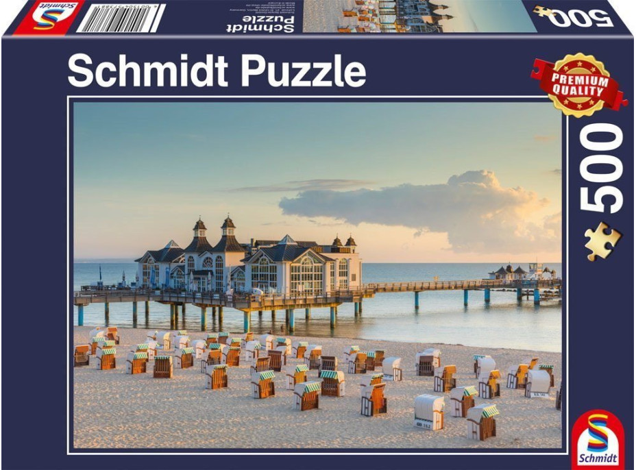 SCHMIDT Puzzle Baltské letovisko Sellin 500 dielikov