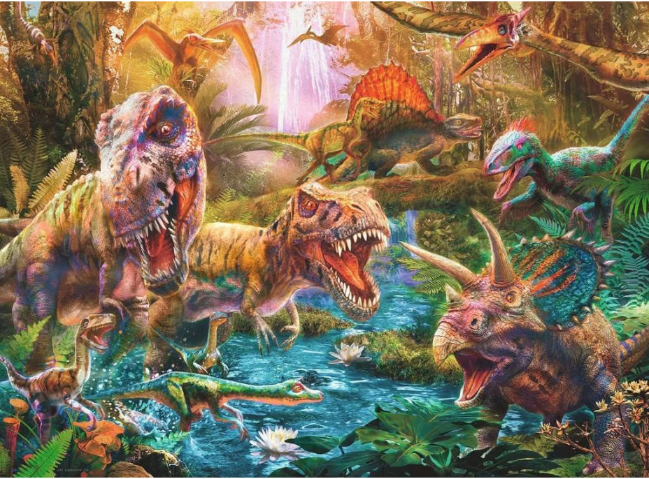 RAVENSBURGER Puzzle Dinosaury XXL 150 dielikov